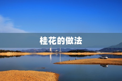 桂花的做法:香气四溢的美味佳品 桂花的做法:香气四溢的美味佳品