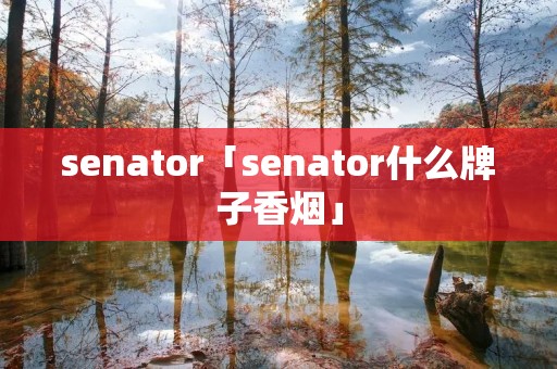 senator「senator什么牌子香烟」
