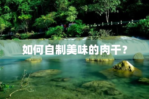 如何自制美味的肉干? 如何自制美味的肉干?