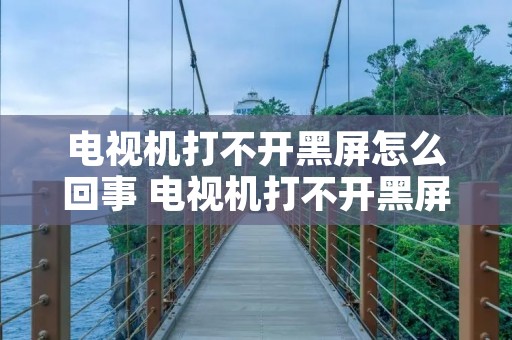 电视机打不开黑屏怎么回事 电视机打不开黑屏怎么回事视频