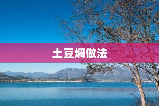 土豆焖做法：一道美味的家常菜