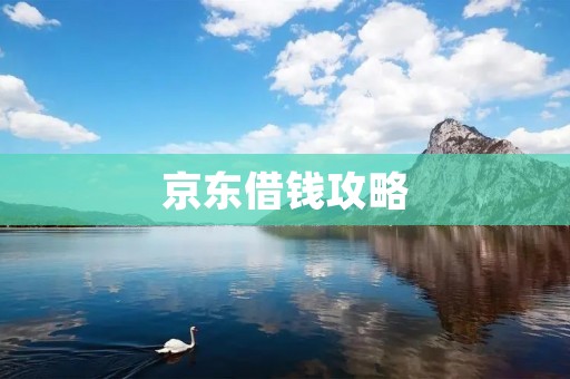 京东借钱攻略：轻松借款步骤及注意事项