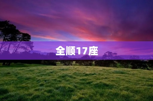 全顺17座:为您带来舒适与便利 全顺17座:为您带来舒适与便利