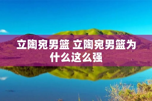 立陶宛男篮 立陶宛男篮为什么这么强
