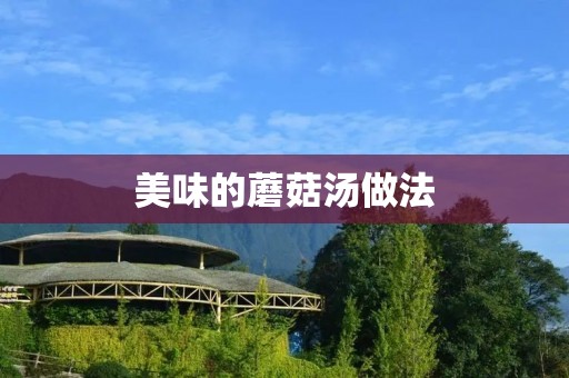美味的蘑菇汤做法 美味的蘑菇汤做法