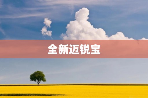 全新迈锐宝:豪华与创新的完美结合 全新迈锐宝:豪华与创新的完美结合