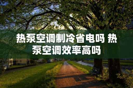 热泵空调制冷省电吗 热泵空调效率高吗