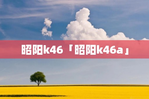 昭阳k46「昭阳k46a」 昭阳k46「昭阳k46a」