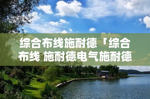 综合布线施耐德「综合布线 施耐德电气施耐德电气价格表」 综合布线施耐德「综合布线 施耐德电气施耐德电气价格表」