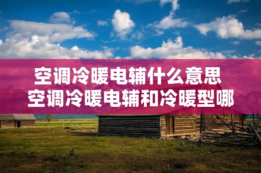 空调冷暖电辅什么意思 空调冷暖电辅和冷暖型哪个好