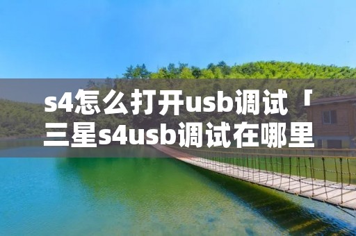 s4怎么打开u**调试「三星s4u**调试在哪里」