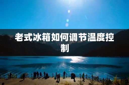 老式冰箱如何调节温度控制