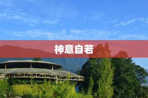 神意自若：探索内心的宁静与自在