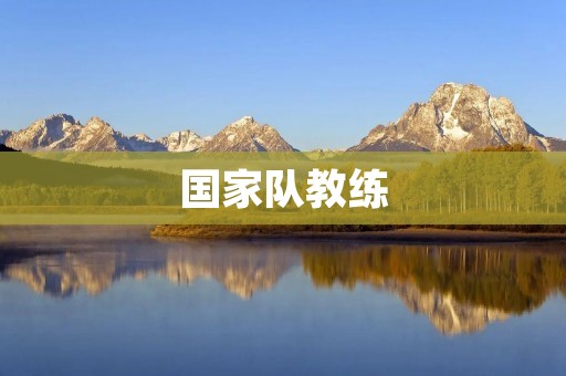 国家队教练:培养优秀球员的关键人物 国家队教练:培养优秀球员的关键人物