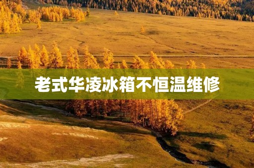 老式华凌冰箱不恒温维修:解决老化问题的有效方法 老式华凌冰箱不恒温维修:解决老化问题的有效方法