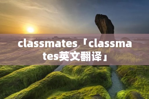 classmates「classmates英文翻译」