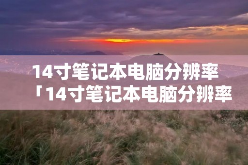14寸笔记本电脑分辨率「14寸笔记本电脑分辨率多少合适」 14寸笔记本电脑分辨率「14寸笔记本电脑分辨率多少合适」