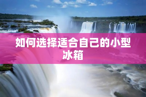 如何选择适合自己的小型冰箱 如何选择适合自己的小型冰箱