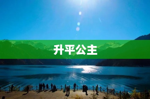 升平公主：历史传奇的女性豪情