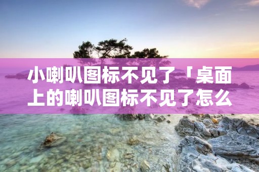 小喇叭图标不见了「桌面上的喇叭图标不见了怎么办」