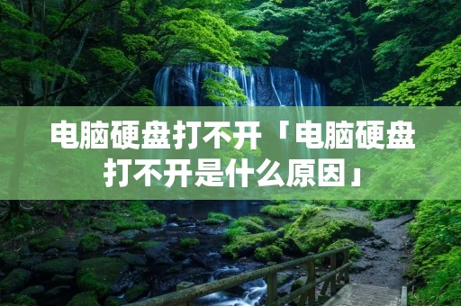 电脑硬盘打不开「电脑硬盘打不开是什么原因」
