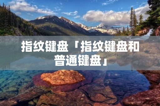 指纹键盘「指纹键盘和普通键盘」 指纹键盘「指纹键盘和普通键盘」