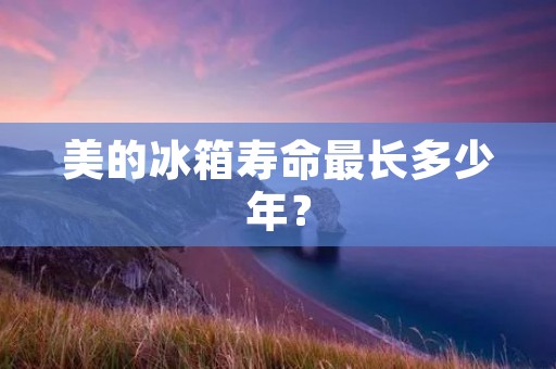 美的冰箱寿命最长多少年? 美的冰箱寿命最长多少年?