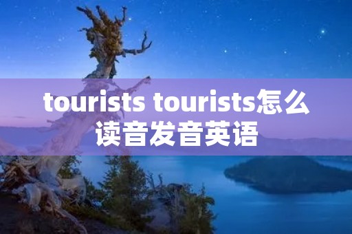 tourists tourists怎么读音发音英语