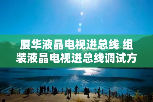 厦华液晶电视进总线 组装液晶电视进总线调试方法