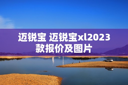 迈锐宝 迈锐宝xl2023款报价及图片