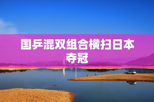 国乒混双组合横扫日本夺冠：创造历史的辉煌时刻
