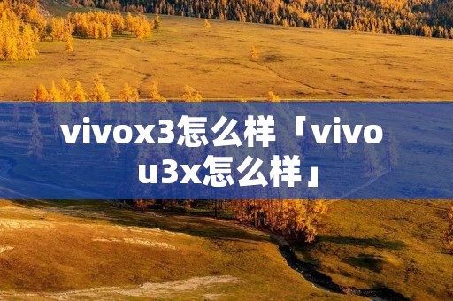 vivox3怎么样「vivo u3x怎么样」 vivox3怎么样「vivo u3x怎么样」