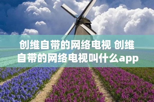 创维自带的网络电视 创维自带的网络电视叫什么app