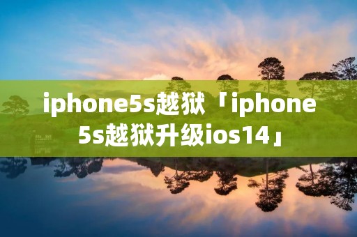 iphone5s越狱「iphone5s越狱升级ios14」