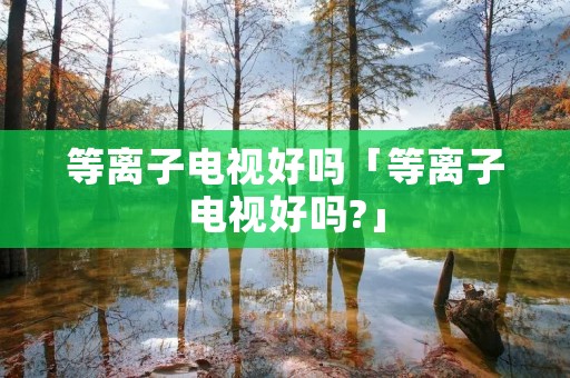 等离子电视好吗「等离子电视好吗?」