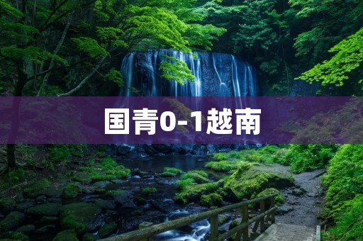 国青0-1越南：年轻战士的失利与成长之路