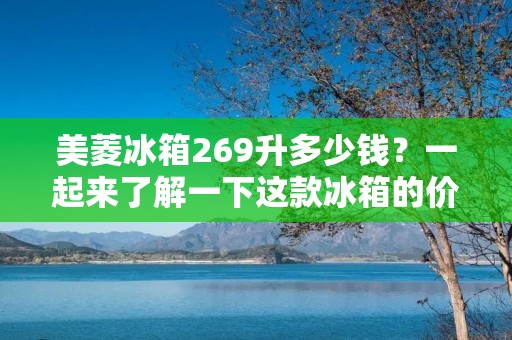美菱冰箱269升多少钱?一起来了解一下这款冰箱的价格吧! 美菱冰箱269升多少钱?一起来了解一下这款冰箱的价格吧!
