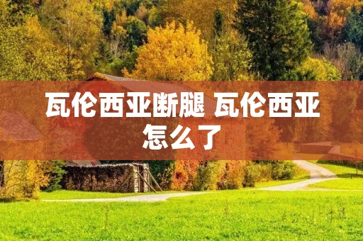 瓦伦西亚断腿 瓦伦西亚怎么了 瓦伦西亚断腿 瓦伦西亚怎么了
