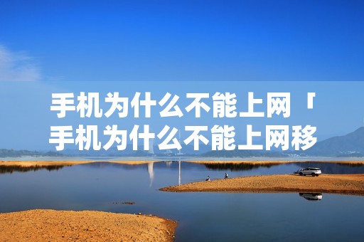 手机为什么不能上网「手机为什么不能上网移动网络已开」 手机为什么不能上网「手机为什么不能上网移动网络已开」