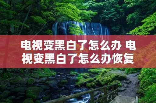 电视变黑白了怎么办 电视变黑白了怎么办恢复