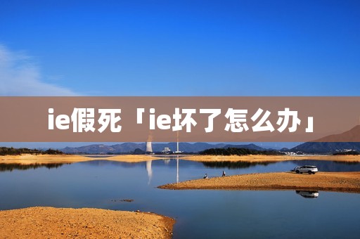 ie假死「ie坏了怎么办」