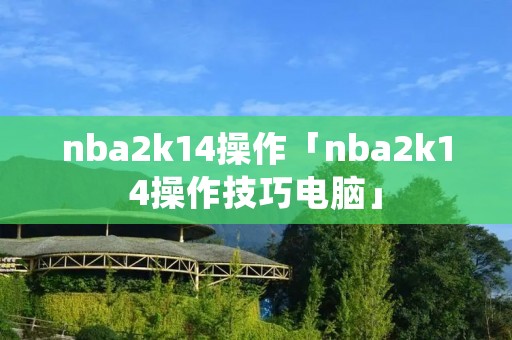 nba2k14操作「nba2k14操作技巧电脑」 nba2k14操作「nba2k14操作技巧电脑」