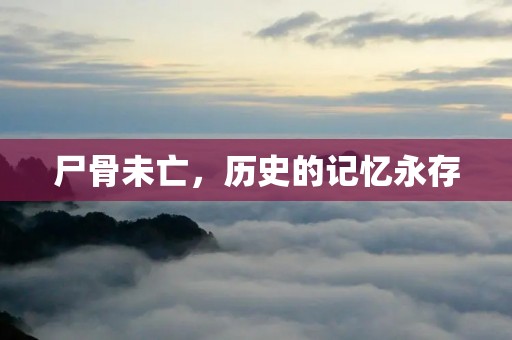 尸骨未亡，历史的记忆永存
