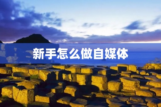 新手怎么做自媒体:打造个人品牌的关键步骤