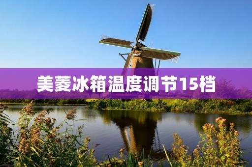 美菱冰箱温度调节15档：为您打造个性化的冷藏体验