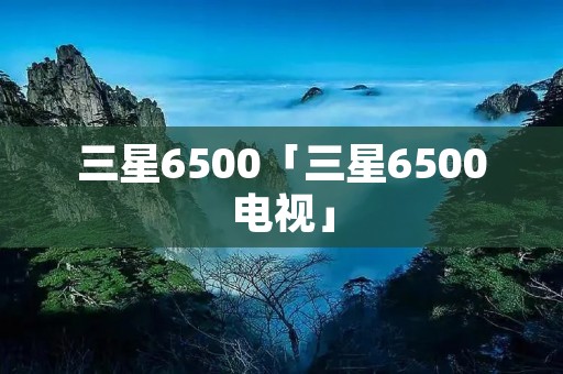 三星6500「三星6500电视」 三星6500「三星6500电视」