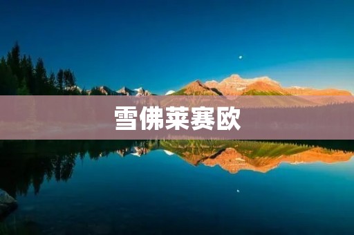 雪佛莱赛欧：为你而生的动感座驾