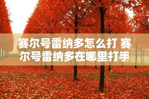 赛尔号雷纳多怎么打 赛尔号雷纳多在哪里打手游