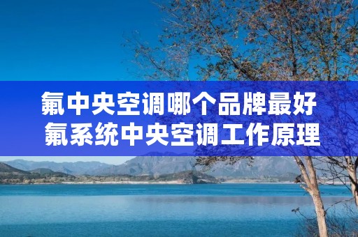 氟中央空调哪个品牌最好 氟系统中央空调工作原理