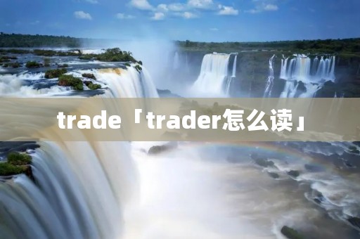 trade「trader怎么读」
